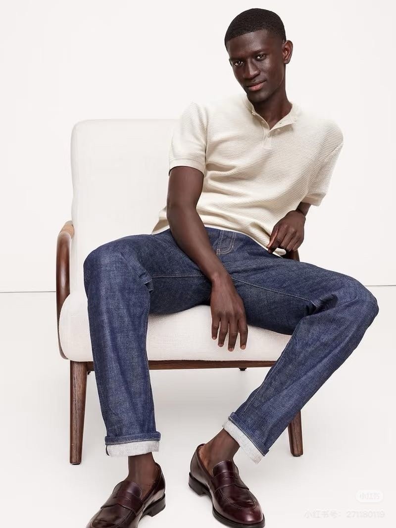Cream Henley Short Sleeve T-Shirt view