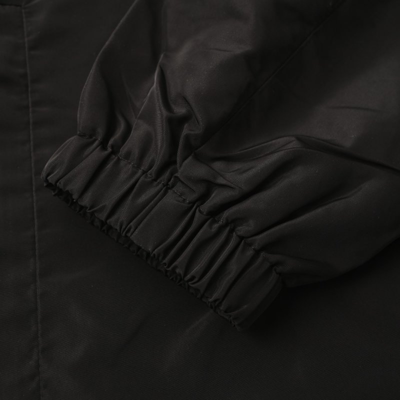 Fendi Black Nylon Hooded Windbreaker Jacket view