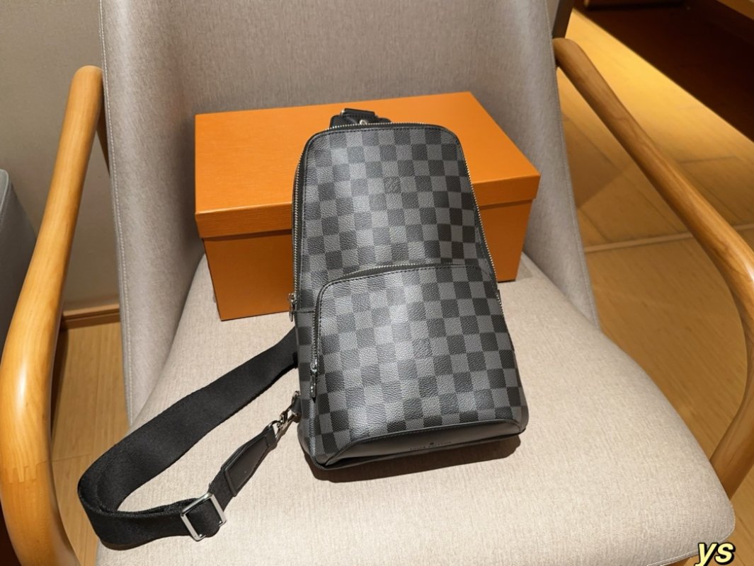 Louis Vuitton Avenue Monogram Chest Bag Brown view