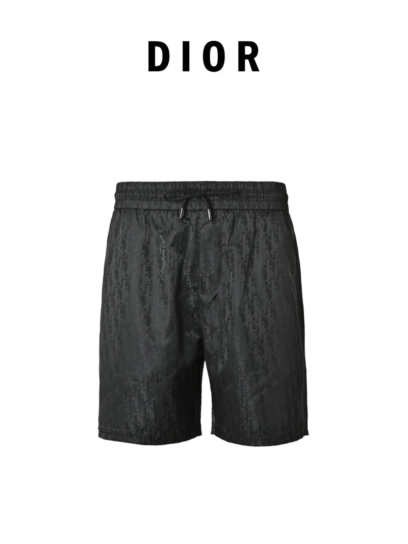 Black Linen Shorts with Drawstring Waist