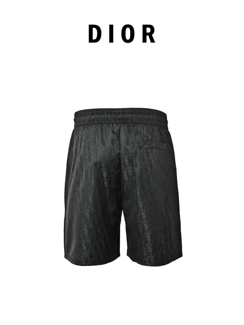 Black Linen Shorts with Drawstring Waist view