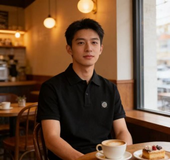 Stone Island Black Short-Sleeve Polo Shirt view 2