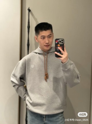Essentials Fear of God Beige Pullover Hoodie view 2