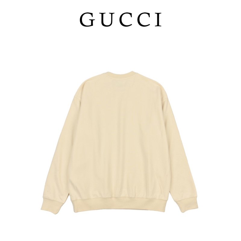 Gucci Stockholm Archipelago Graphic Cream Sweatshirt view