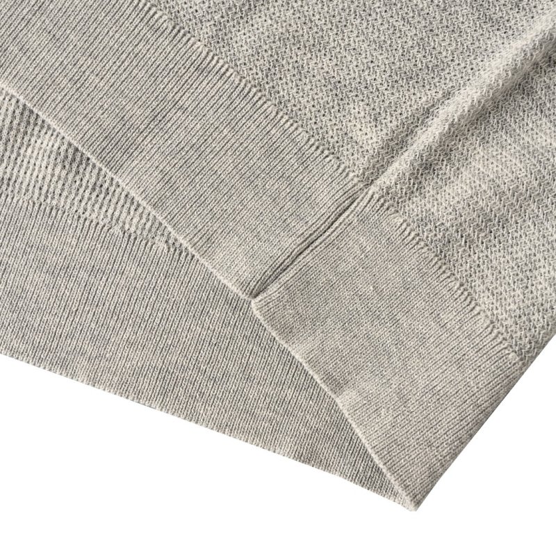 Grey Henley Short-Sleeve T-Shirt view