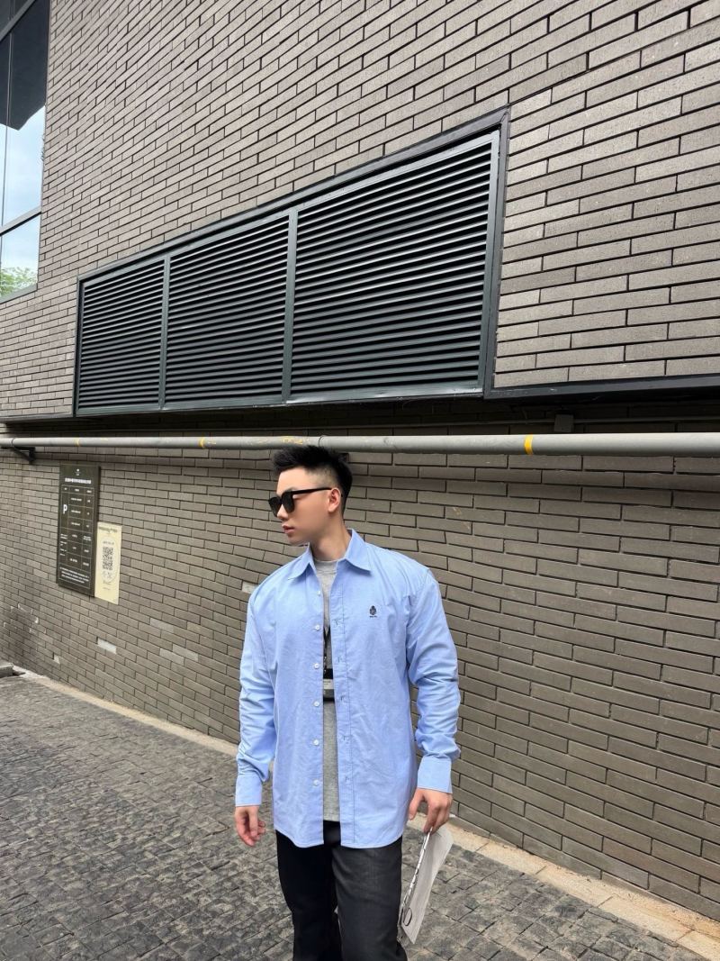 Burberry Light Blue Oxford Button-Up Shirt view