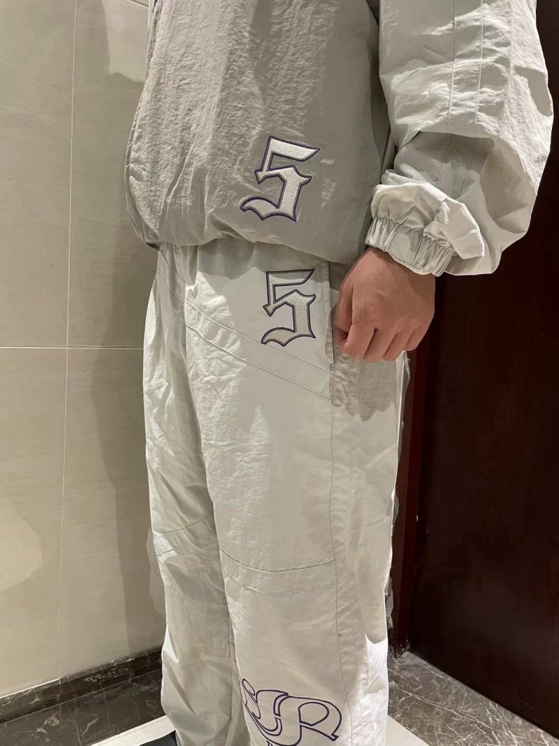 Supreme x Chelsea FC Cream Purple Tracksuit view