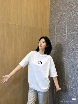Balenciaga BB Logo White T-Shirt view 3