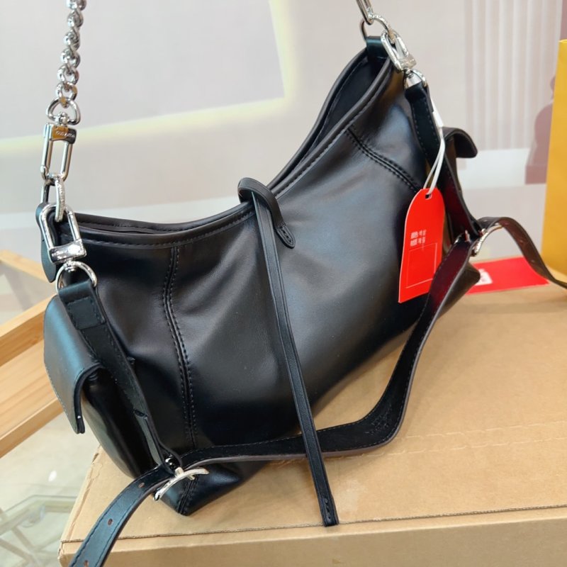 Louis Vuitton Dark Cargo Carryall Chain Shoulder Bag Black view