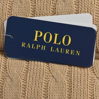 Polo Ralph Lauren Quilted Wool Blend Puffer Jacket Beige view 9