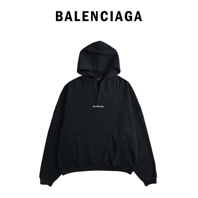Balenciaga Black Oversized Hoodie view