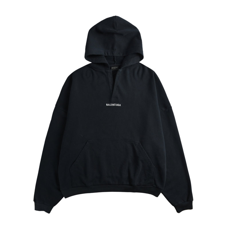 Balenciaga Black Oversized Hoodie view