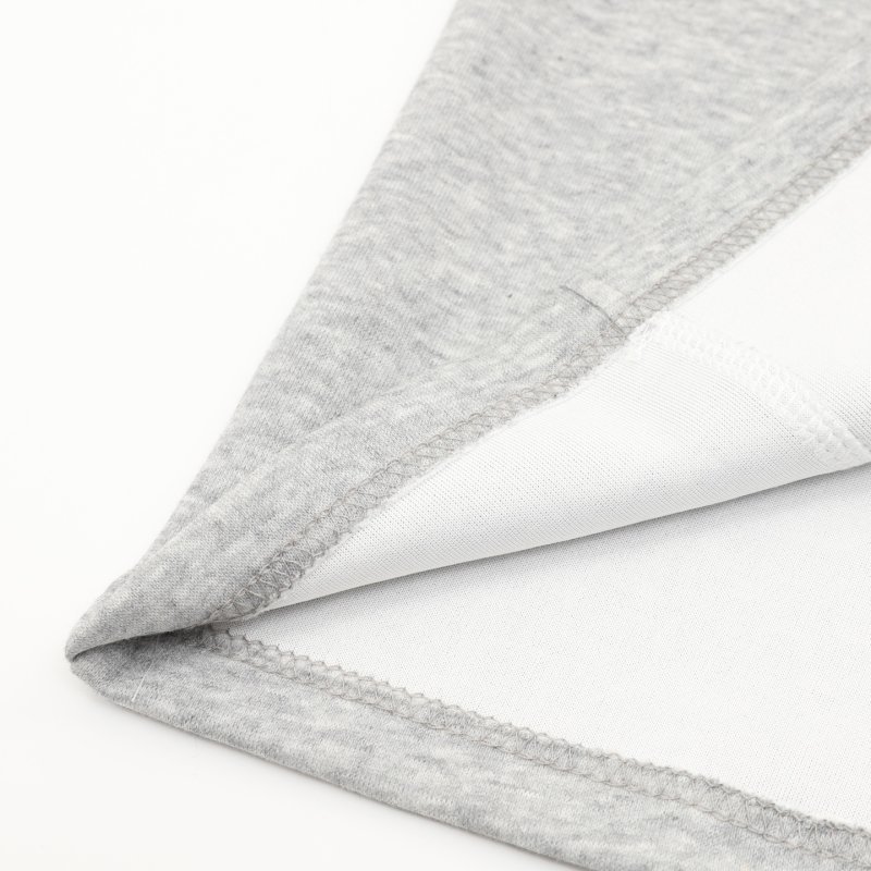 Grey Henley Short Sleeve T-Shirt view