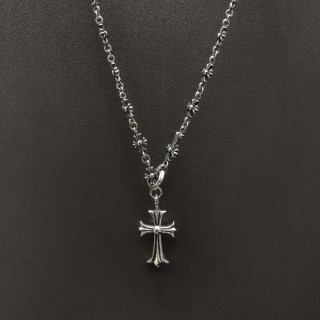 Chrome Hearts Cross Chain Necklace Silver view 6