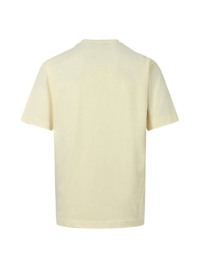 Bee Print Cream Short-Sleeve T-Shirt view