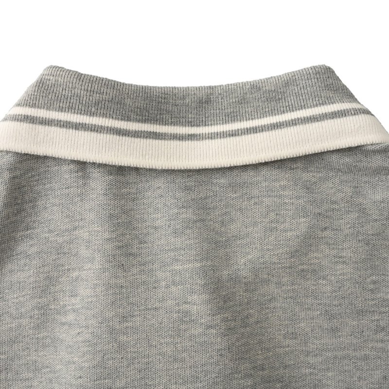 Women's Classic Polo Short Sleeve - Light Grey view