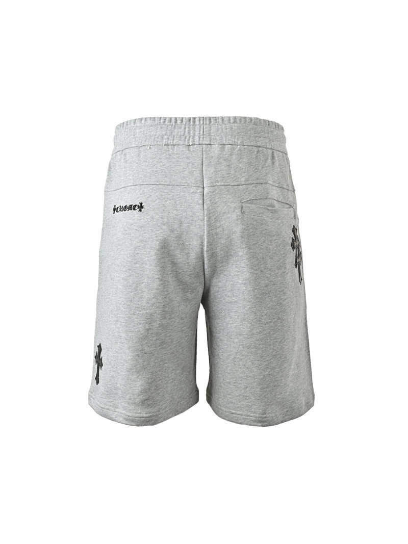 Grey Graphic Cross Shorts view