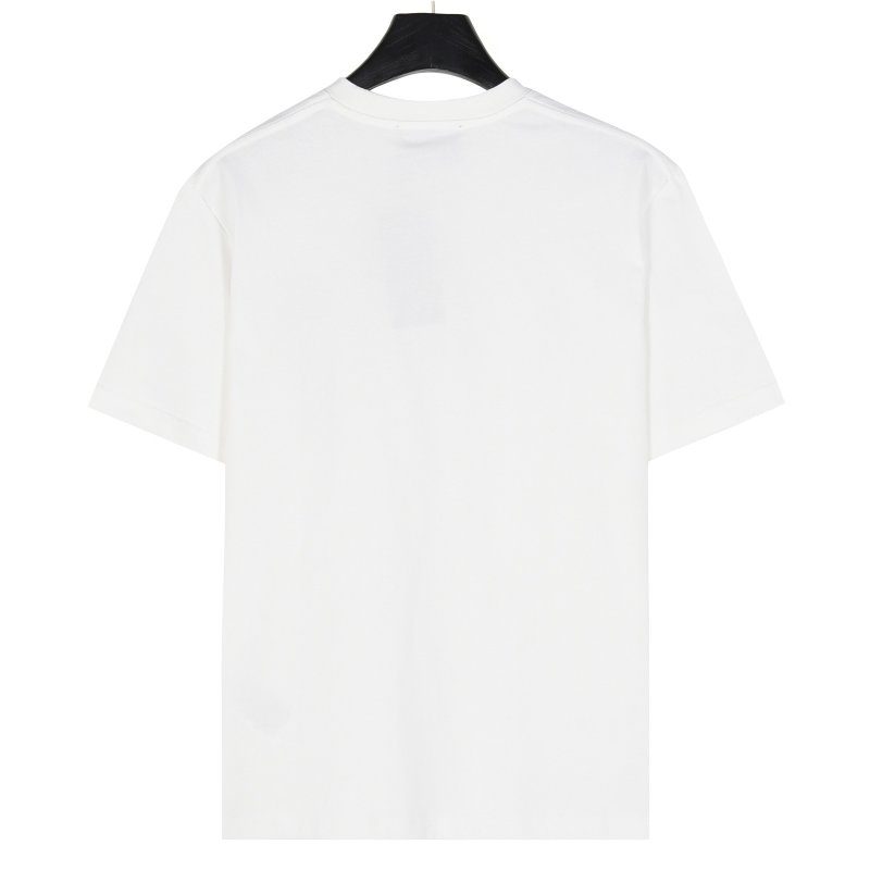 Gucci Logo Stripe White T-Shirt view