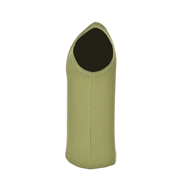 Olive Green Sleeveless Tank Top view