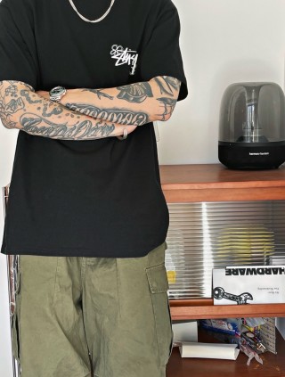 Stüssy Designs Summer 2023 Black T-Shirt view 6