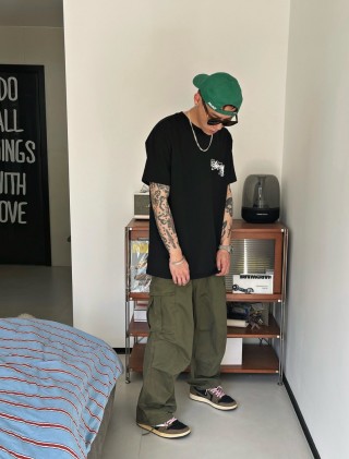 Stüssy Designs Summer 2023 Black T-Shirt view 7