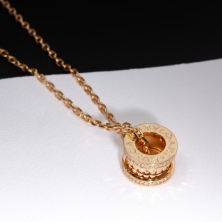 Bvlgari B.Zero1 Rock Gold Spiral Pendant Necklace view 7