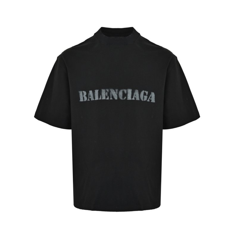 Balenciaga Black Logo T-Shirt view