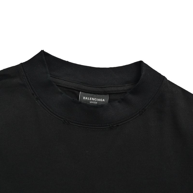 Balenciaga Black Logo T-Shirt view