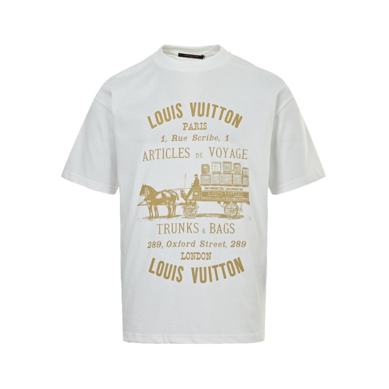Louis Vuitton Articles de Voyage White T-Shirt view