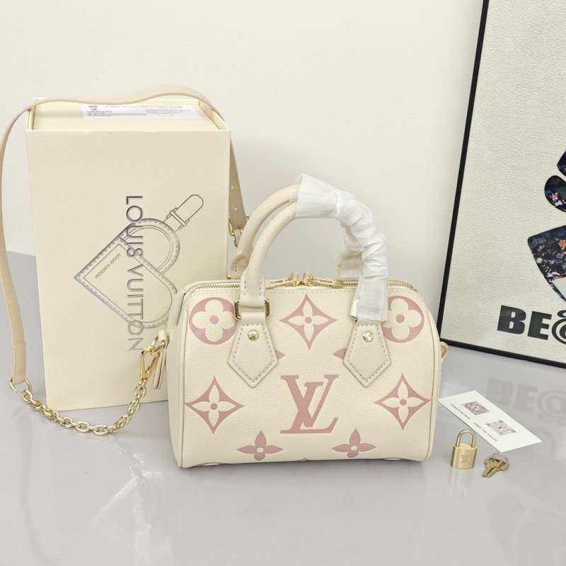 Louis Vuitton Speedy 20 Pillow Bag Cream Strawberry view