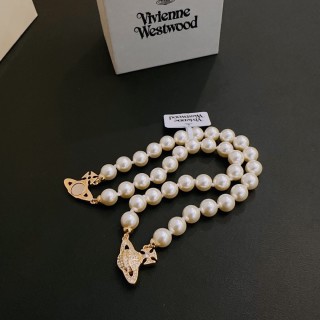 Vivienne Westwood Saturn Pearl Bracelet Gold view 6
