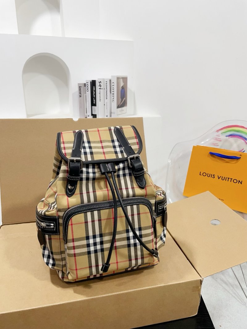 Burberry Classic Check Backpack Beige