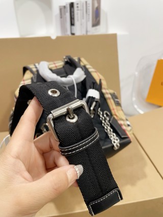 Burberry Classic Check Backpack Beige view 6