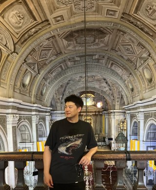 Essentials Black Shark Graphic T-Shirt view 4