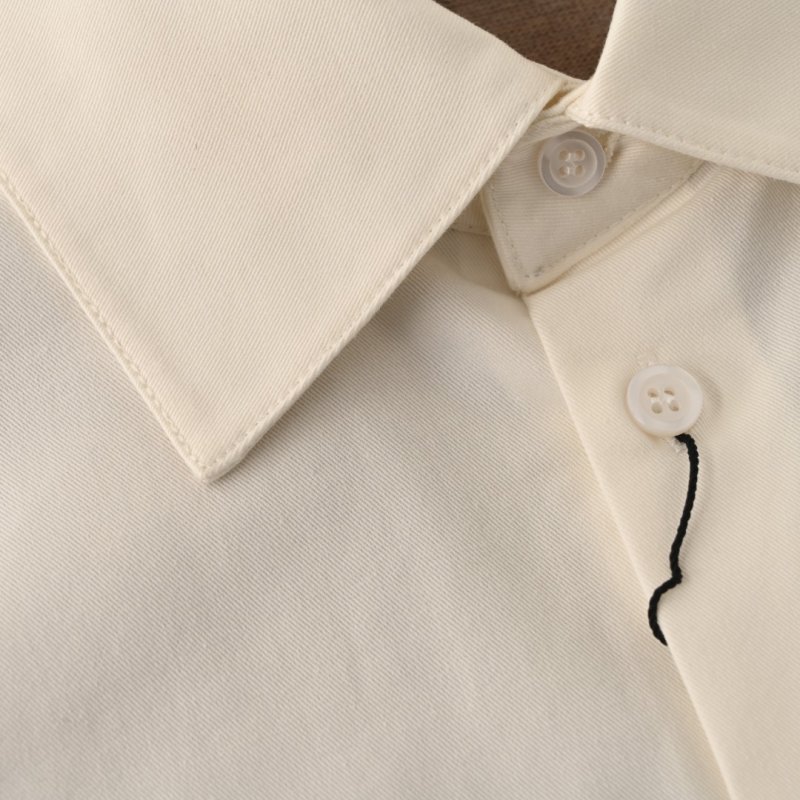 White Long Sleeve Dress Shirt view