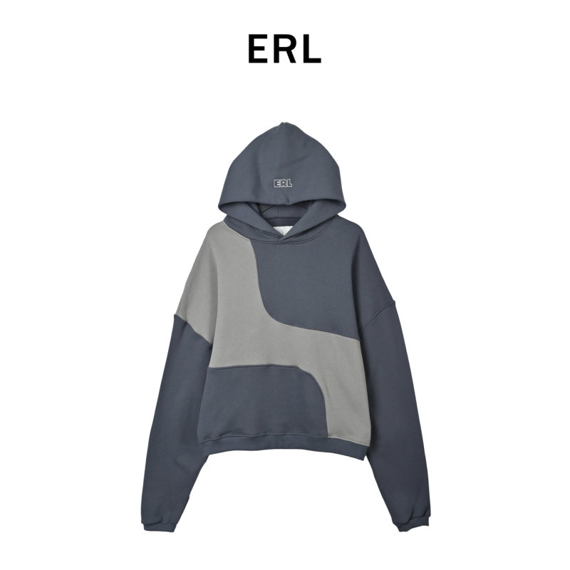 Oversized Purple Zip Hoodie with Black Jeans Set view