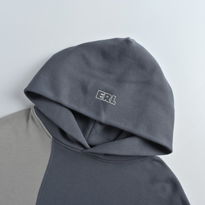 Oversized Purple Zip Hoodie with Black Jeans Set view