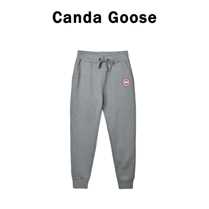 Canada Goose Grey Logo Sweatpants view