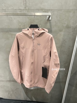 Arc'teryx Soft Shell Hoodie Pink view 2