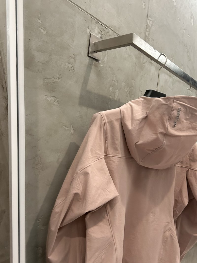 Arc'teryx Soft Shell Zip Hoodie – Mystique Grey view