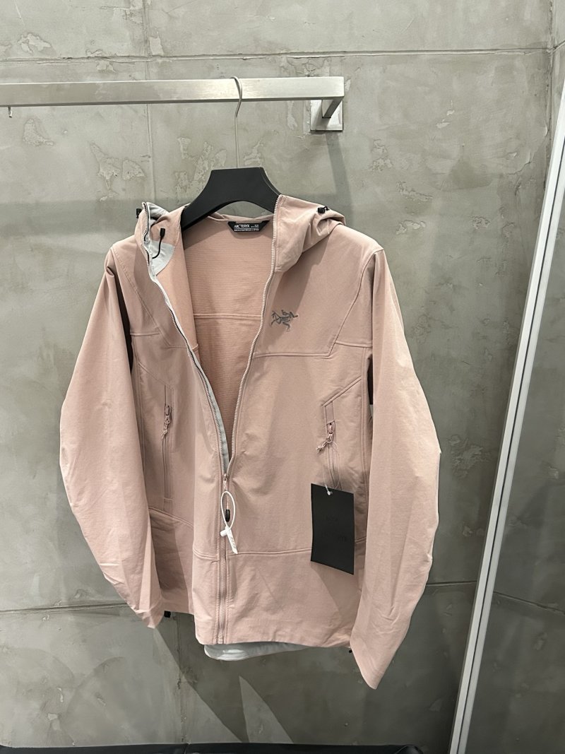 Arc'teryx Soft Shell Zip Hoodie – Mystique Grey view