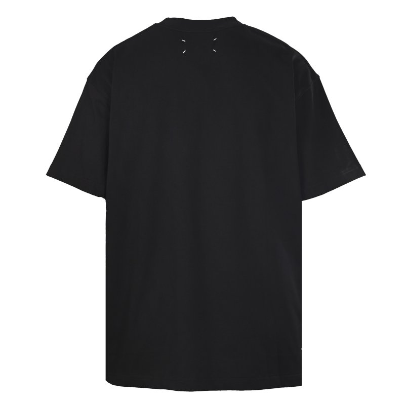 Maison Margiela Black Graffiti Logo T-Shirt view