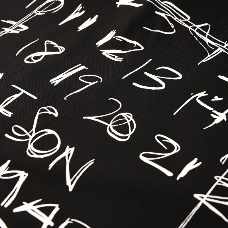 Maison Margiela Black Graffiti Logo T-Shirt view