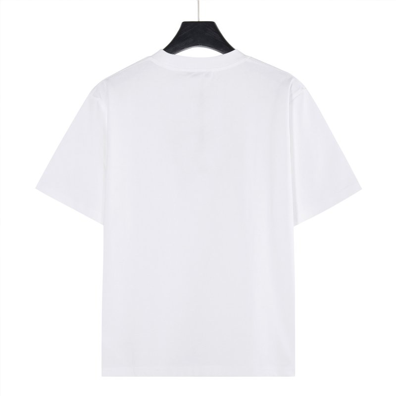 Burberry Colorblock Map White T-Shirt view