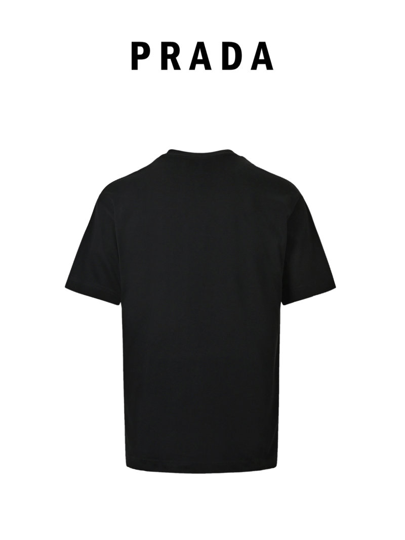 Prada Black Logo T-Shirt view