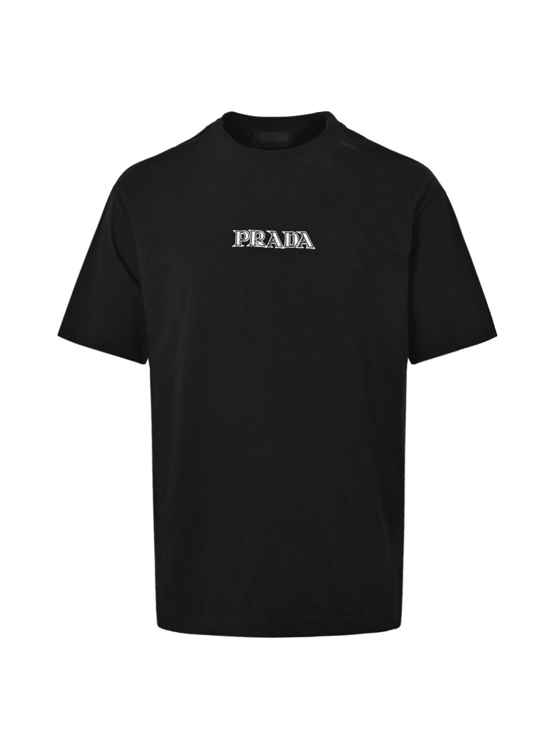 Prada Black Logo T-Shirt view