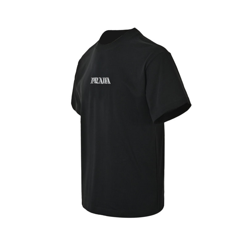 Prada Black Logo T-Shirt view