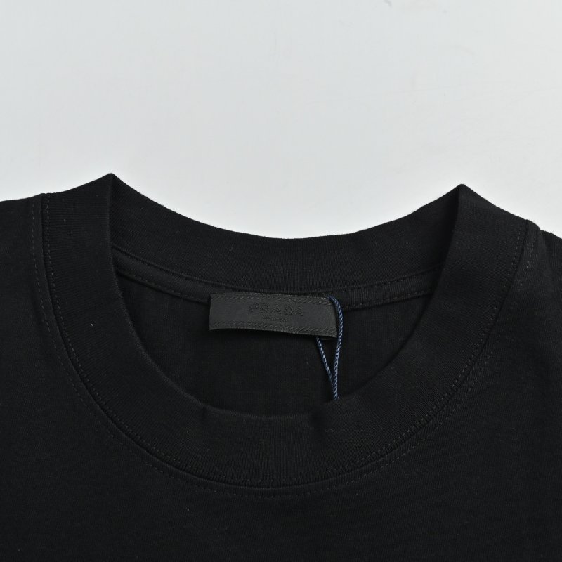 Prada Black Logo T-Shirt view