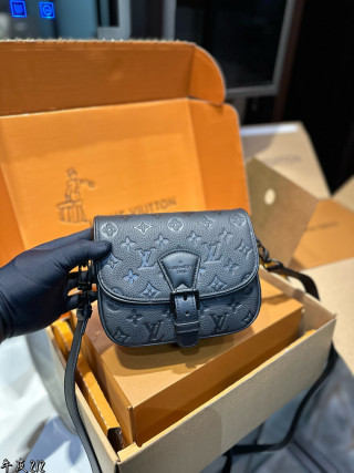 Louis Vuitton Outdoor Saddle Crossbody Bag Black view 5