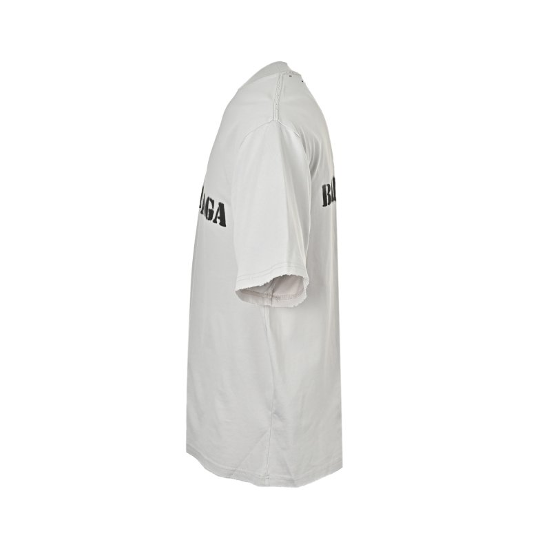 Balenciaga White Logo T-Shirt view